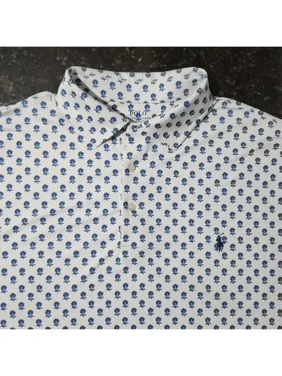 Polo Ralph Lauren Performance Stretch Floral Flower All Over Golf Mens XLT - Picture 1 of 6